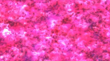 Kalp sevgililer günü ışığı parlak pembe arkaplan çizimi