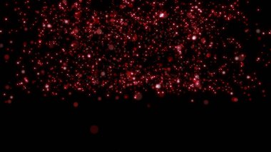 renk yağmuru parçacığı soyut arkaplan illüstrasyon oluşturucu