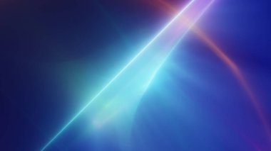 background neon line wave 3d rendering illustration