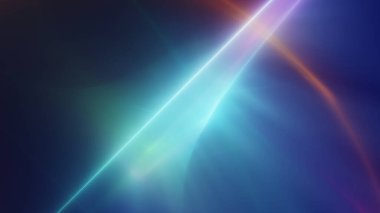 background neon line wave 3d rendering illustration