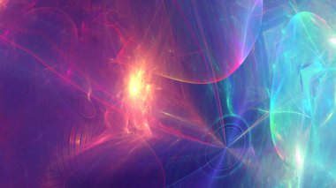 uzay bulutsusu renk dumanı soyut illüstrasyon oluşturucu