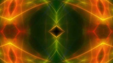 background neon line wave 3d rendering illustration