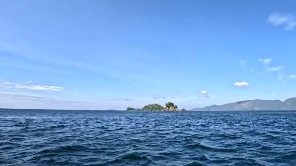 Beautiful Little Tropical Islands Thailand Asia View Boat Summer Travel — Stock videók