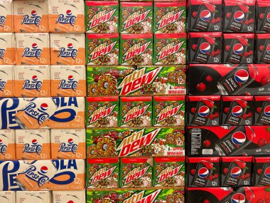 Grovetown, Ga USA - 11 05: 22: Bakkal bayramları MTN çiğ taneleri ve pepsi gösterisi