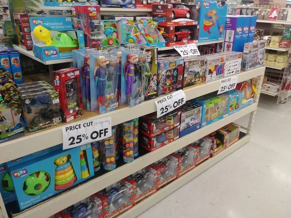 Stone Mountain, Ga USA - 01 01 2017 - Big Lots retail store 2017 toys on sale