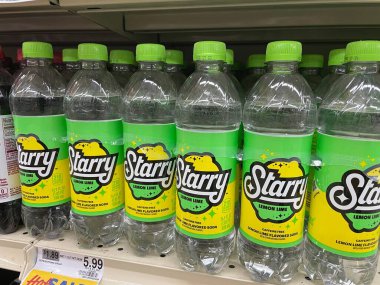 Grovetown Ga USA - 01: 24 23: Market pepsico Starry Cola Rafta 6 paket