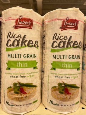 Grovetown, Ga USA - 10 25 22: Market Liebers Rice kekleri çok tahıllı