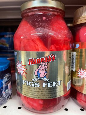 Grovetown, Ga USA - 10 25 22: Market Hannahs domuz ayağı