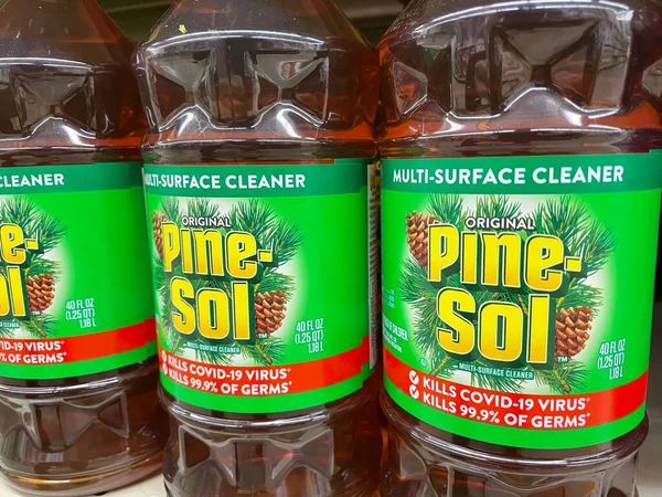 Grovetown Usa Grocery Store Pine Sol Cleaner Side View — 스톡 사진