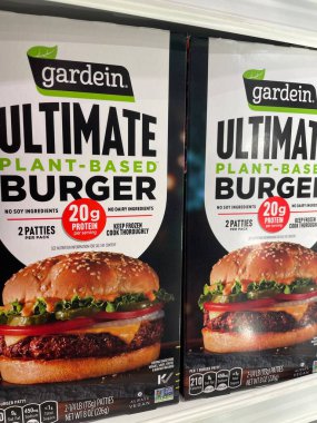 Grovetown, Ga USA - 03 10 10 23: Donmuş hamburgerciler marketi