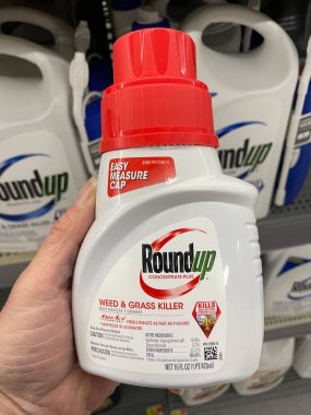 Martinez, Ga USA - 03: 12 Walmart iç çim ve bahçe toplama