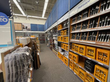 Augusta, Ga USA - 09: 20 22: Bed Bath and Beyond perakende mutfak gereçleri