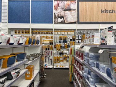 Augusta, Ga USA - 09: 20 22: Bed Bath and Beyond perakende mağaza kaseleri