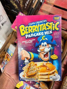 Grovetown, Ga USA - 11 10 22: Market Cap n Crunch dutlu krep karışımı