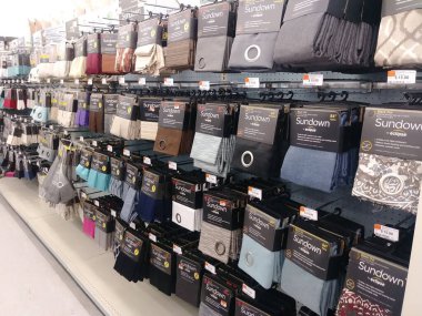 Stone Mountain, Ga USA - Şubat 2018: Büyük Alanlar 2018 Perde İçi Renkli Perde Bölümü