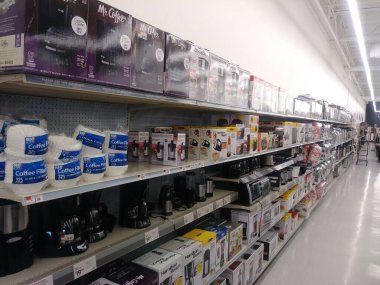 Stone Mountain, Ga USA - Şubat 2018: Büyük Alanlar 2018 Perakende İndirim Mağazası