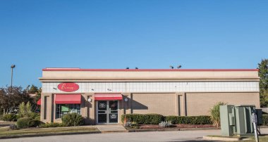 Augusta, Ga USA - 120: Barneys Eczane perakende mağazası dış görünüm