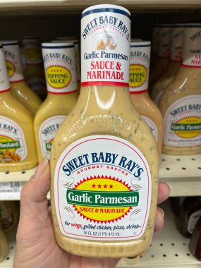 Grovetown, Ga USA - 03: 14 23: Market Tatlı Bebek Rays Sarımsaklı Parmesan sosu
