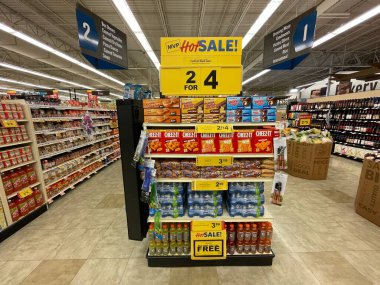 Grovetown, Ga USA - 03: 20 23: Food Lion Market iç Cheezit
