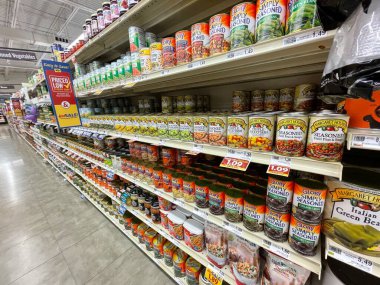 Grovetown, Ga USA - 02 11 22: Gıda Aslanı Marketi