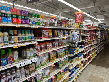 Grovetown, Ga USA - 126-21: Food Lion Market İçi 2021 Salata Ekmeği