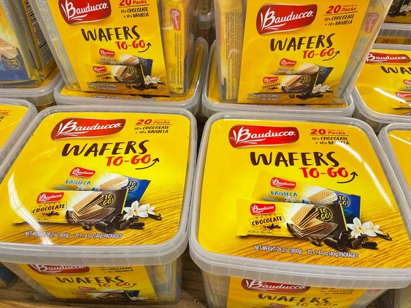 Hephzibah, Ga USA - 11 17 17 22: IGA Market İçişleri Bauducco Gofretleri