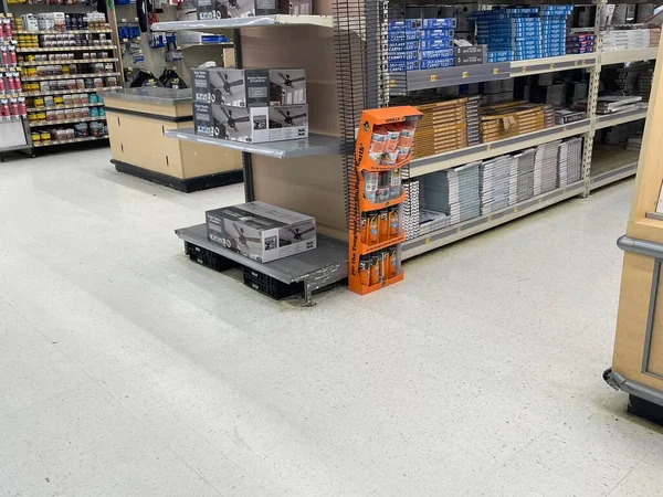 Waynesboro Usa Toko Supercenter Walmart Alat Peraga Tampilan Yang Tidak — Stok Foto