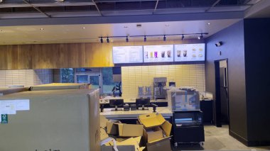 Augusta, Ga USA - 06: 25 23: New Starbucks Kahve Lokantası