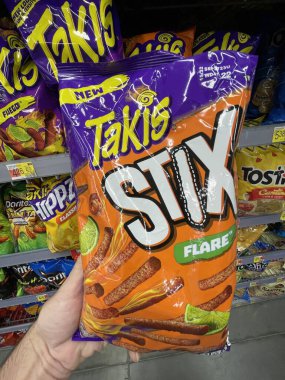 Grovetown, Ga USA - 08 06 06 23: Walmart market Taki Stix çipleri