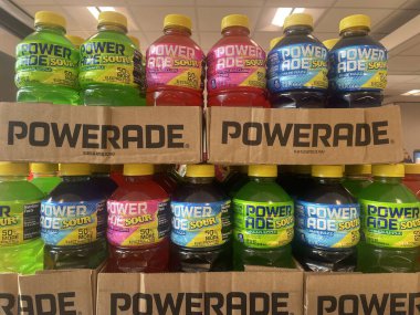 Lakeland Fla, ABD - 05: 18 24: Sınırlı sayıda üretilen Powerade spor içeceği Sour