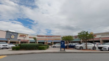 Norcross, Ga USA - 07: 29: 20: Jimmy Carter BLVD Hong Kong etnik perakende alışveriş merkezi covid 2020