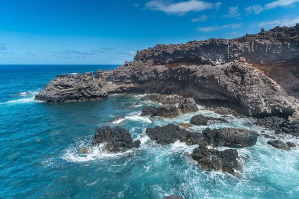 stock image volcanic landscape in La Dehesa. El Hierro Island. Santa Cruz de Tenerife. spain