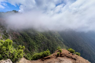 Manzara. Jinama manzaralı Frontera manzarası. El Hierro adası. Kanarya adaları. İspanya