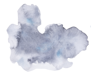 Suluboya gri nokta çizimi izole edildi. Sisli kış düğünü ve parti tasarımı için el boyası soyut unsuru, tatil işçiliği ve basımı