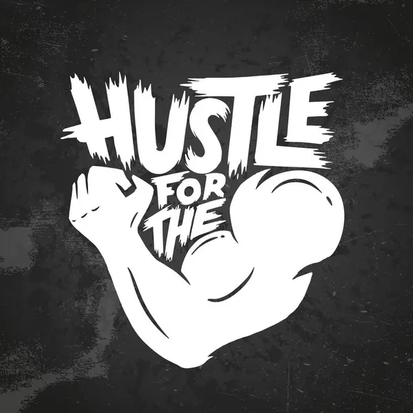 Kas, jimnastik motivasyonu tişört baskısı, logo, amblem. Mektup. El çizimi vektör çizimi. Broşürler, afişler ve posterler için öge.