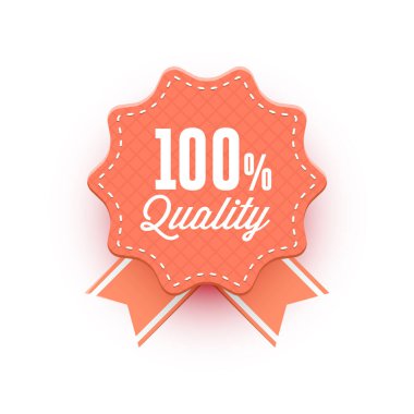 % 100 Kalite Retro Rozet