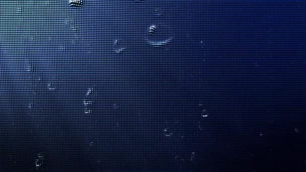 Fondo Vídeo Con Vista Submarina Burbujas Aire Rayos Sol Efecto — Vídeo de stock