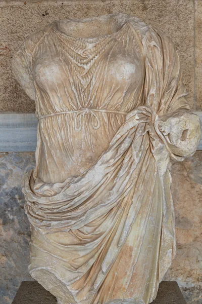 Αθήνα Ελλάδα Απριλίου 2023 Άγαλμα Στη Στοά Του Αττάλου Στην — Φωτογραφία Αρχείου