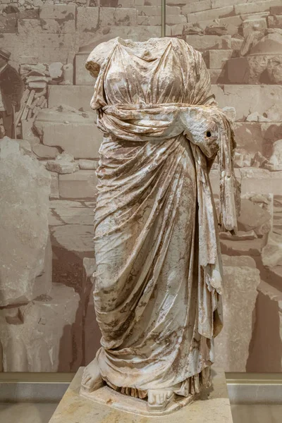 Δελφοί Ελλάδα Απριλίου 2023 Τέχνη Στο Μουσείο Των Δελφών Στην — Φωτογραφία Αρχείου