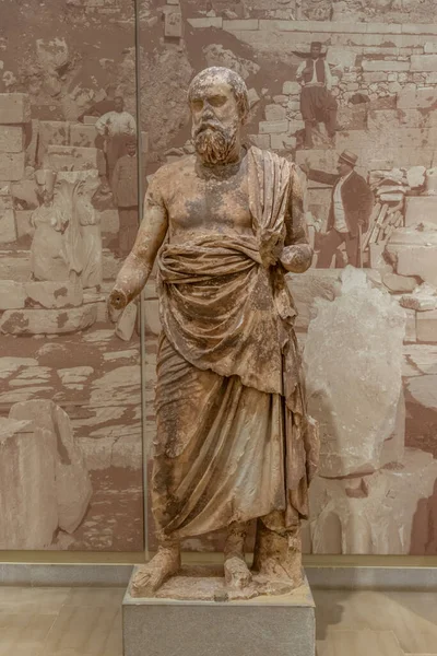 Delfi Grecia Aprile 2023 Arte Nel Museo Delfi Grecia — Foto Stock