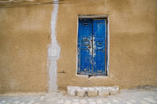 Εικόνα Της Παλιάς Πόρτας Στην Τυνησία Αραβική Αρχιτεκτονική Στυλ — Φωτογραφία Αρχείου