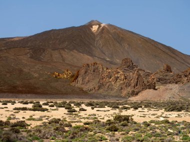 Ucanca 'nın Teide Ulusal Parkı, Tenerife' deki bakış açısı
