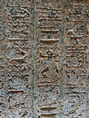 Krallar Vadisi 'ndeki hiyeroglifler, Luxor Mısır