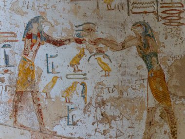 Krallar Vadisi 'ndeki hiyeroglifler, Luxor Mısır