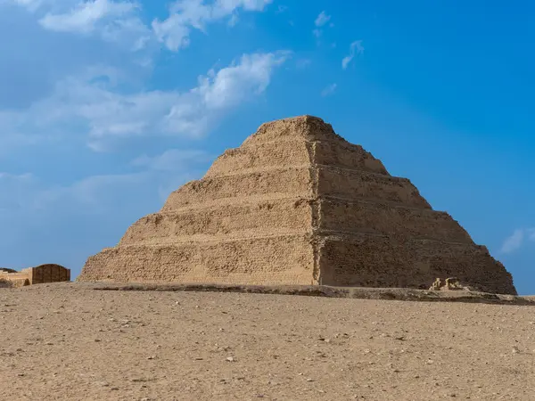 Stock image Step Pyramid of Pharaoh Josher at Saqqara in Egypt