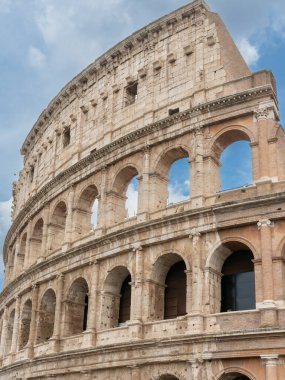 Roma 'daki Kolezyum' un görünüşü İtalya 'da