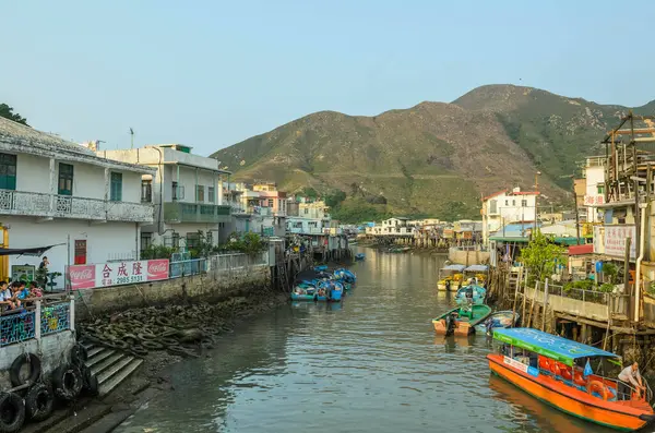 Tai O balıkçı köyü Lantau Island, Hong Kong