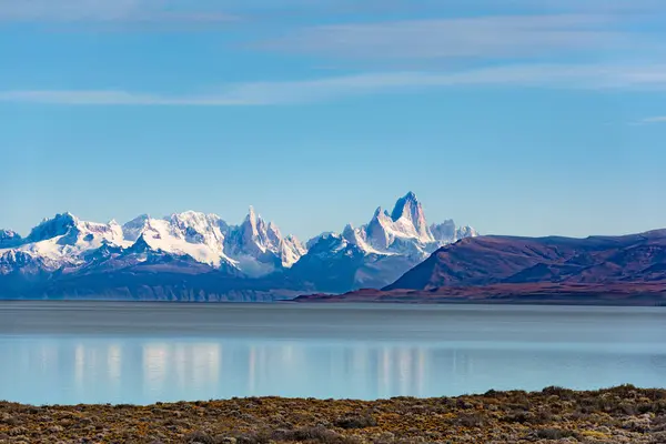 El Chalten, Arjantin yakınlarındaki Fiz Roy Dağı manzarası