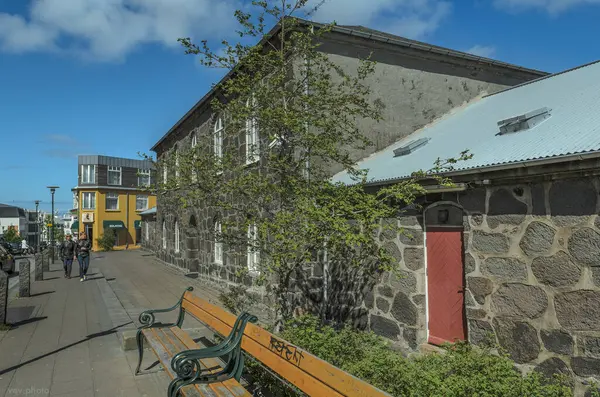 İzlanda 'nın başkenti Reykjavik' te.