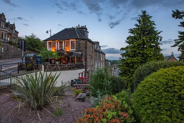 Inverness 'te gün batımı, İskoçya İskoçya' da bir şehir